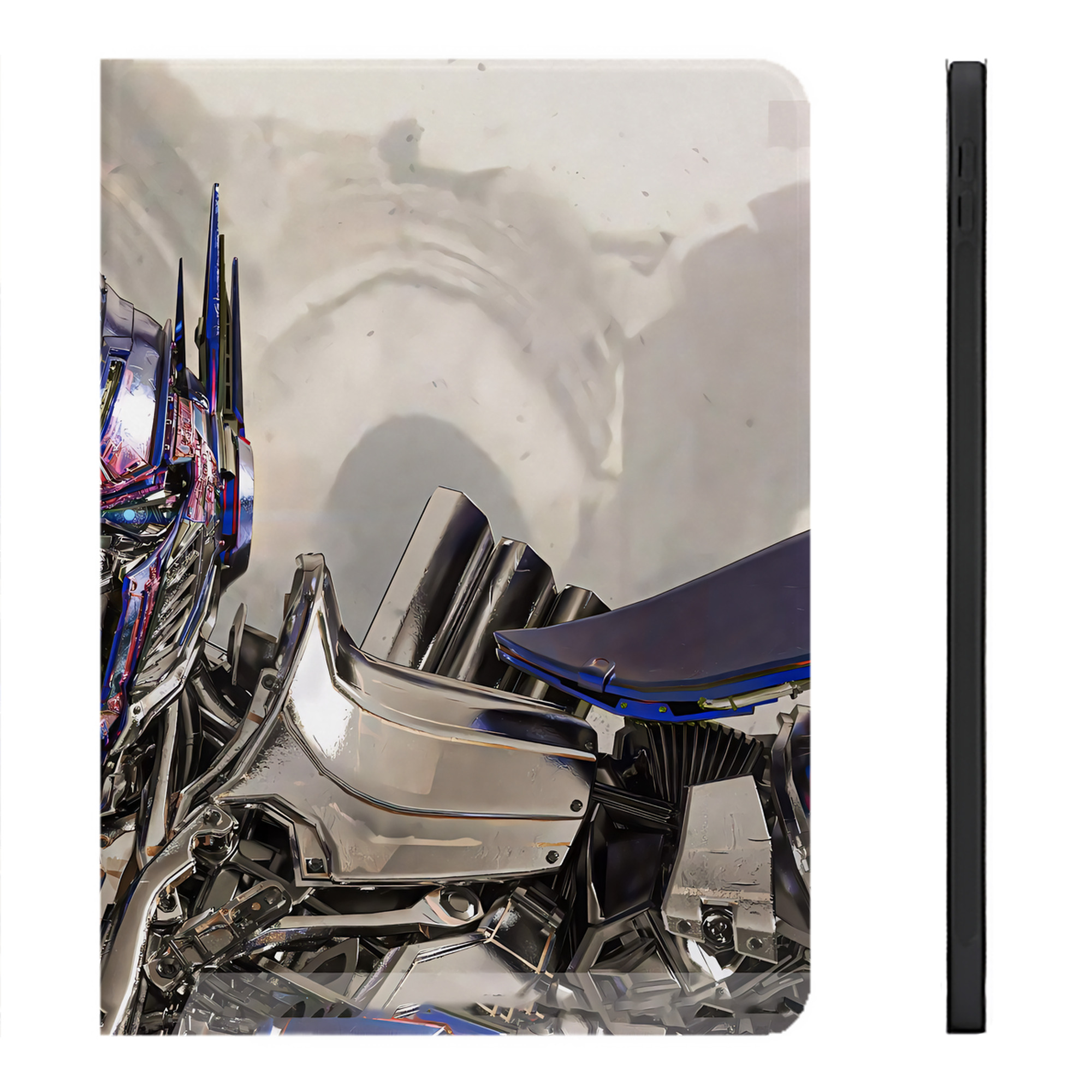 （画像用） Transformers トランスフォーマー IPadケース ペンホルダー付き ブックスタイルデザイン